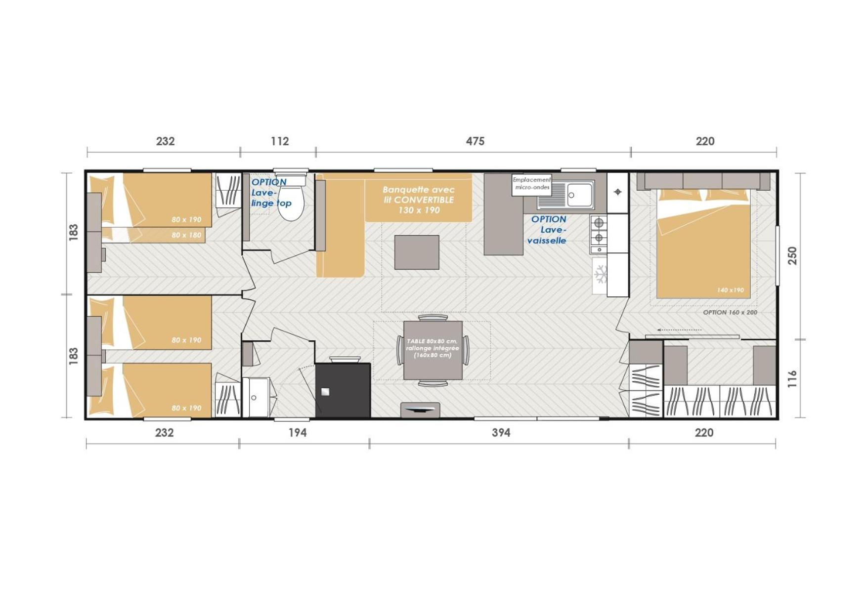 Superbe Mobil Home 6-8 Personnes Saint-Jean-de-Monts Exterior photo